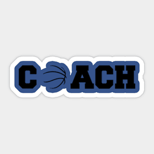 Basketball Coach Sticker